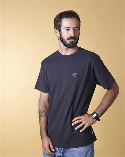 Elsk - Globe Brushed T-shirt - Black